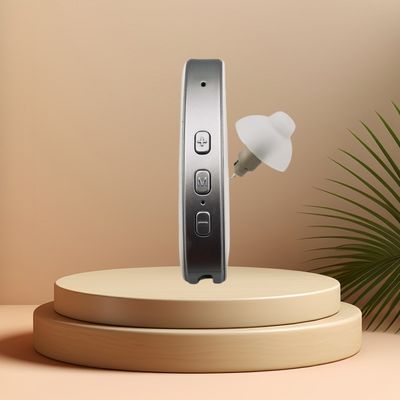 Gürültü azaltma Dijital işitme cihazları 40dB Kulak içinde Şarj edilebilir işitme cihazları BTE