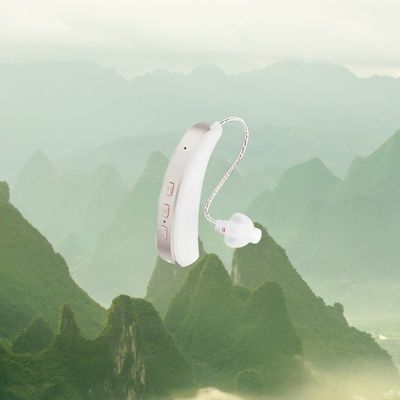 Over The Counter OTC işitme cihazları 32dB Ortalama kazanç ve Dijital ses amplifikatörleri Şarj edilebilir lityum pil Programlanabilir ayarlar