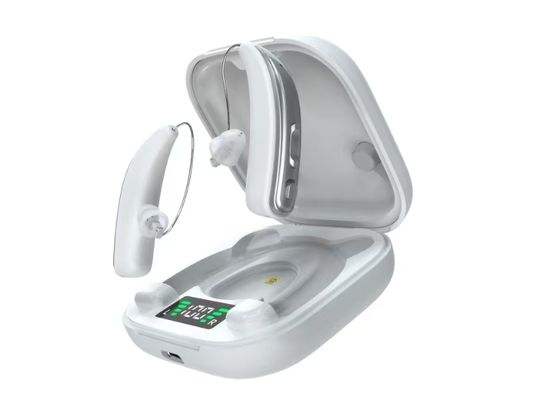 Bir Hafta Bekleme Süresi OTC Şarj Edilebilir İşitme Cihazları UV Lambalı Ultraviyole Dezenfeksiyonlu